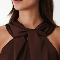 Karmamia Copenhagen top - Florence brown