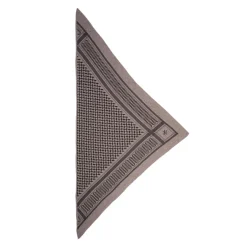 Lala Berlin tørklæde - Triangle Trinity Classic M stradivari dark brown melange