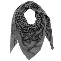 Lala Berlin tørklæde - Triangle Trinity Classic M city/middlegrey melange