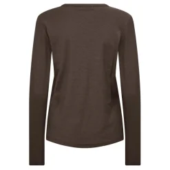 Leveté Room bluse - Any 3 L894 brown