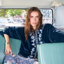 Lollys Laundry jakke - Amby LS blue