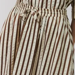 Lollys Laundry nederdel - Bristol Midi dark mokka