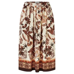 Lollys Laundry nederdel - Ella Midi creme