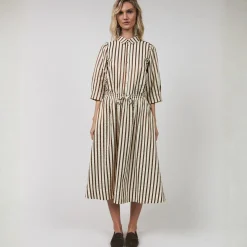 Lollys Laundry skjorte - Bono SS dark mokka