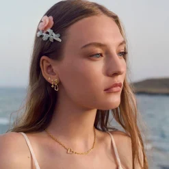 Maanesten halskæde - 2737A Ayiya guldbelagt