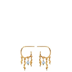 Maanesten øreringe - 9664A Bayou guldbelagt