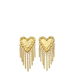 Maanesten øreringe - 10052A Giulietta guldbelagt