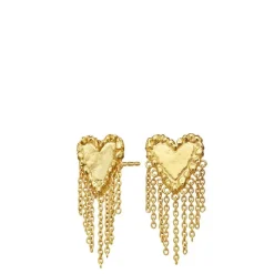 Maanesten øreringe - 10052A Giulietta guldbelagt