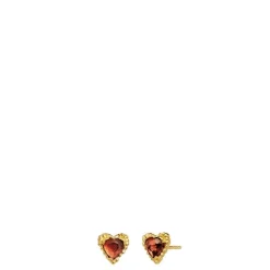 Maanesten øreringe - 10048A Lina Rosa guldbelagt