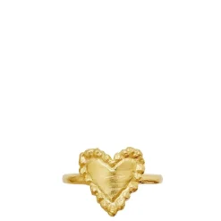 Maanesten ring - 4876A Abra guldbelagt