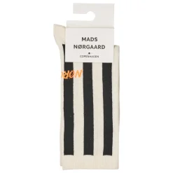 Mads Nørgaard strømper - Antonella black/vanilla ice
