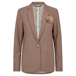 Mos Mosh blazer - Phebs Polly coffee quartz