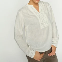 Mos Mosh bluse - Evanda LS ecru