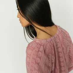 Mos Mosh bluse - Gata Allo dusty rose