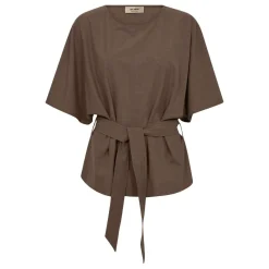 Mos Mosh bluse - Rikas Roy coffee quartz