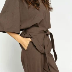 Mos Mosh bluse - Rikas Roy coffee quartz