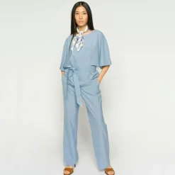 Mos Mosh bluse - Rikas Roy light blue