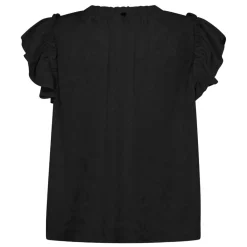 Mos Mosh bluse - Tea Vito black