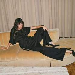 Mos Mosh bukser - Evie Bellevue black