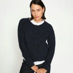 Mos Mosh cardigan - Almine Knit salute navy