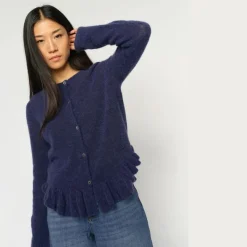 Mos Mosh cardigan - Mape Alice Knit crown blue