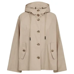 Mos Mosh jakke - Sheena Short feather gray