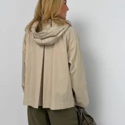 Mos Mosh jakke - Sheena Short feather gray