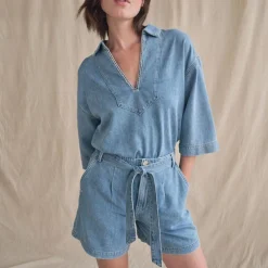 Mos Mosh shorts - Meggi Denim light blue