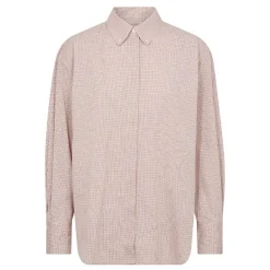 Mos Mosh skjorte - Britze Check dusty rose