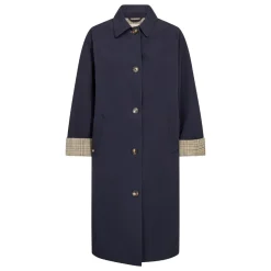 Mos Mosh trenchcoat - Riko Bora salute navy