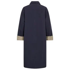 Mos Mosh trenchcoat - Riko Bora salute navy