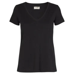 Mos Mosh t-shirt - Arden Organic V-neck black