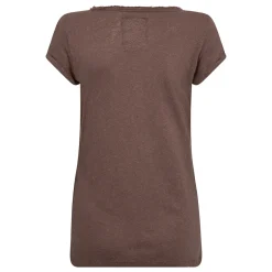 Mos Mosh t-shirt - Troy SS coffee quartz