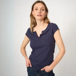 Mos Mosh t-shirt - Troy Tee navy