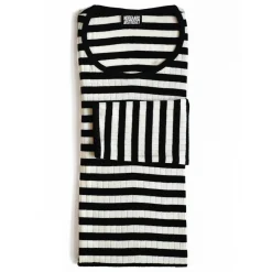 Nørgaard Paa Strøget bluse - 101 Broadway black/ecru
