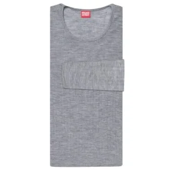 Nørgaard Paa Strøget bluse - 101 Wool light grey