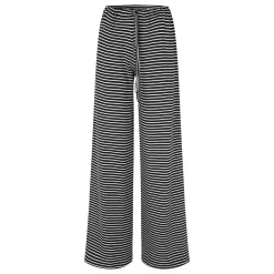 Nørgaard Paa Strøget bukser - NPS Nova Stripe black/ecru