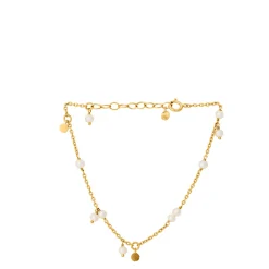 Pernille Corydon armbånd - B-434 Ocean Pearl guldbelagt