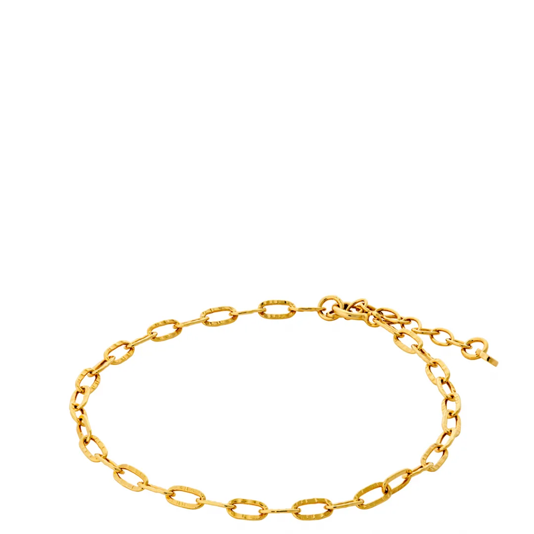 Pernille Corydon armbånd - B-719 Alba guldbelagt