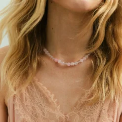 Pernille Corydon halskæde - N-526-G Blush guldbelagt