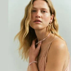 Pernille Corydon halskæde - N-526-G Blush guldbelagt