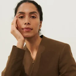 Pernille Corydon halskæde - N-304 Rain guldbelagt