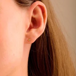 Pernille Corydon ørestikker - E-838 Astra guldbelagt