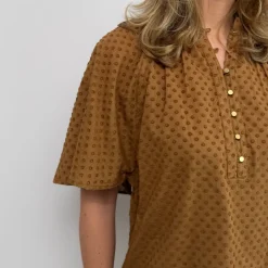 Project AJ117 bluse - Sandie praline