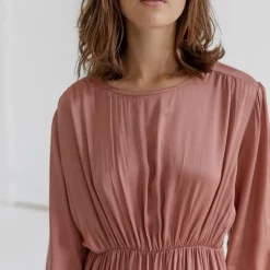 Project AJ117 kjole - Roxanne old rose