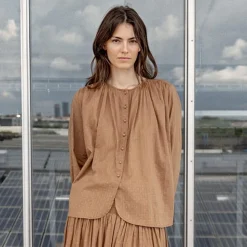 Project AJ117 skjorte - Caden praline