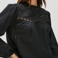 Rails bluse - Reyna black