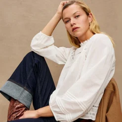 Rails bluse - Reyna white