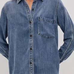 Rails skjorte - Atticus antique blue