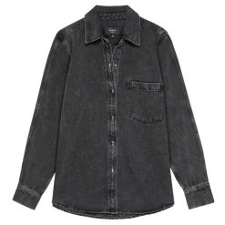 Rails skjorte - Atticus washed black